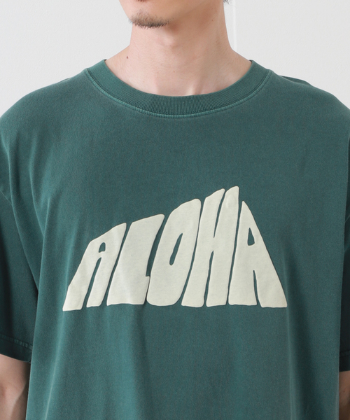 SALVAGE PUBLIC Tシャツ\"Polka Dot Wave\"サルベージパブリック SVKA5001［サルベージパブリックコレパ］パルルモックネック S/S