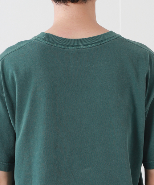 SALVAGE PUBLIC(サルベージパブリック)の「【SALVAGE PUBLIC/サルベージパブリック×JS】別注 ピグメント Tシャツ“Aloha”(Tシャツ/カットソー・メンズ・グレー/グリーン・MEDIUM/LARGE)」の5枚目の写真