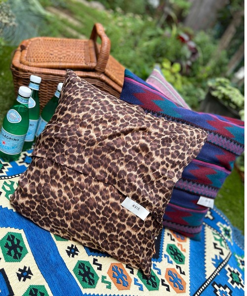 セール】【ZOZO限定】レオパード柄クッションカバー 45×45（クッション