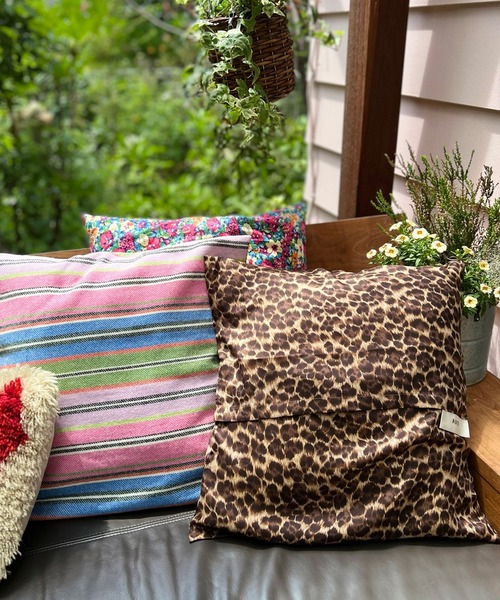 セール】【ZOZO限定】レオパード柄クッションカバー 45×45（クッション