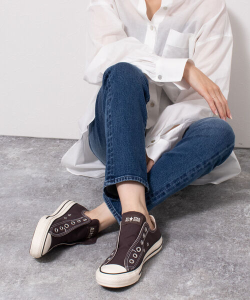 CONVERSE（コンバース）の「【CONVERSE/コンバース】ALL STAR SLIP Ⅲ OX（スニーカー・レディース・ホワイト/ブラック/ダークブラウン・23/24/24.5/23.5）」の4枚目の写真