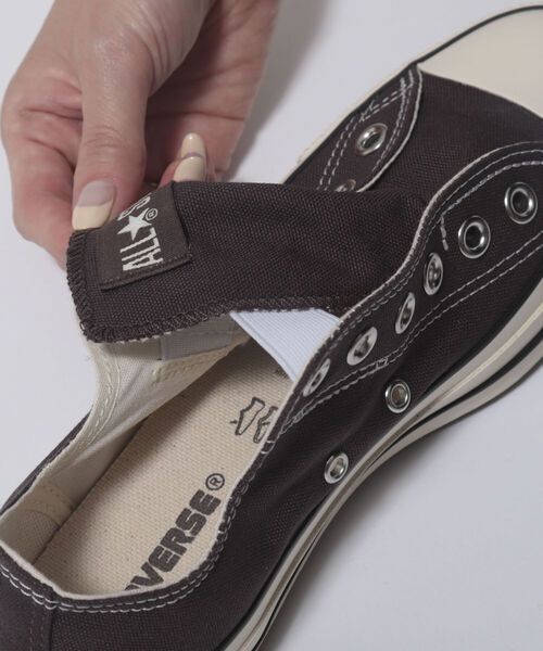 CONVERSE（コンバース）の「【CONVERSE/コンバース】ALL STAR SLIP Ⅲ OX（スニーカー・レディース・ホワイト/ブラック/ダークブラウン・23/24/24.5/23.5）」の9枚目の写真