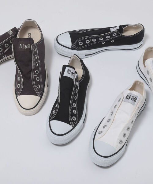 CONVERSE（コンバース）の「【CONVERSE/コンバース】ALL STAR SLIP Ⅲ OX（スニーカー・レディース・ホワイト/ブラック/ダークブラウン・23/24/24.5/23.5）」の10枚目の写真