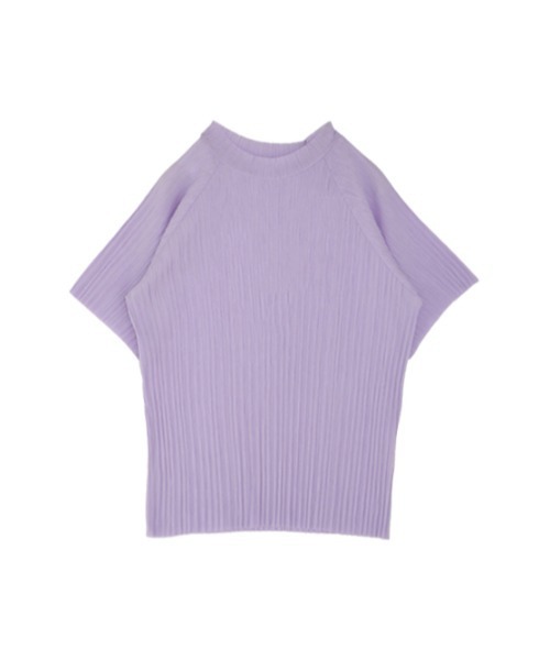 AMAIL(アマイル)の「Pleats half cloth(Tシャツ/カットソー・レディース・ラベンダー/ブルー/ホワイト/ブラック・FREE)」の20枚目の写真