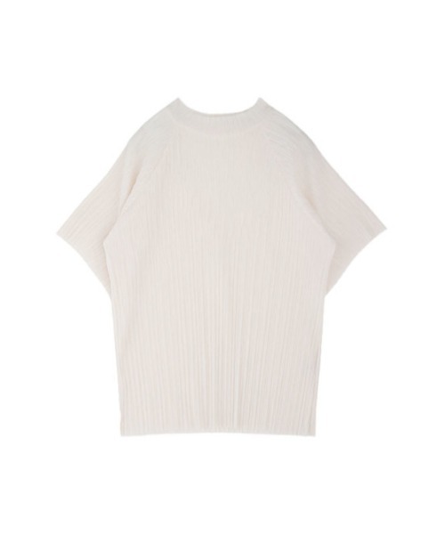 AMAIL(アマイル)の「Pleats half cloth(Tシャツ/カットソー・レディース・ラベンダー/ブルー/ホワイト/ブラック・FREE)」の21枚目の写真