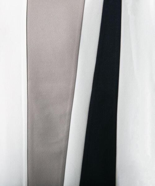 tk.TAKEO KIKUCHI（ティーケータケオキクチ）の「◆アムンゼンパッチワーク長袖カットソー（ユニセックスアイテム）（Tシャツ/カットソー・メンズ・ホワイト系5/ブラック系4/モスグリーン系4・01/02/03）」の11枚目の写真