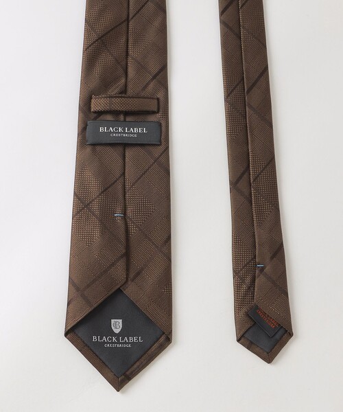 BLACK LABEL CRESTBRIDGE(ブラックレーベル・クレストブリッジ)の「トーナルチェックタイ(ネクタイ・メンズ・レッド/ブルー/グレー系その他/ダークネイビー・FREE)」の7枚目の写真