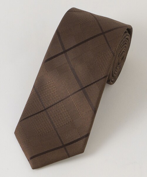 BLACK LABEL CRESTBRIDGE(ブラックレーベル・クレストブリッジ)の「トーナルチェックタイ(ネクタイ・メンズ・レッド/ブルー/グレー系その他/ダークネイビー・FREE)」の8枚目の写真
