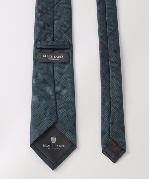 BLACK LABEL CRESTBRIDGE(ブラックレーベル・クレストブリッジ)の「トーナルチェックタイ(ネクタイ・メンズ・レッド/ブルー/グレー系その他/ダークネイビー・FREE)」の9枚目の写真