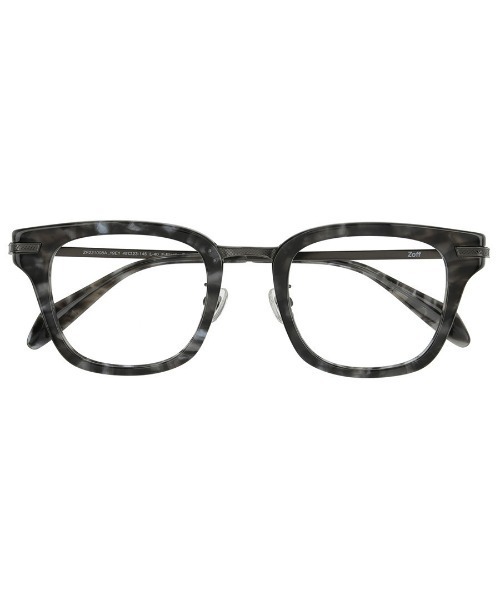 Zoff（ゾフ）の「ウェリントン型 めがね｜Zoff CLASSIC（メガネ・メンズ・ブラック/ブラック系その他/ブラウン・FREE）」の6枚目の写真