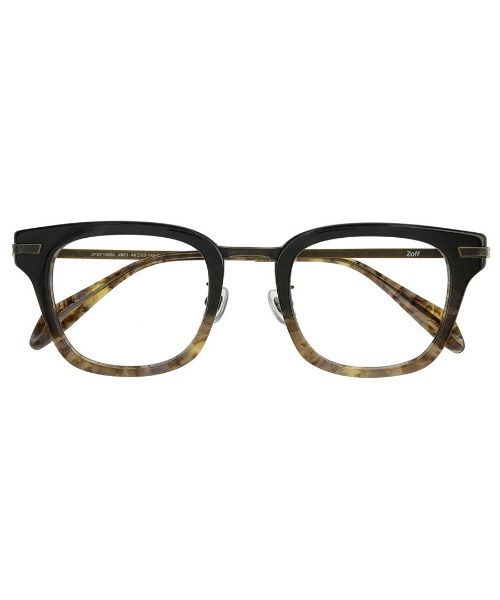 Zoff（ゾフ）の「ウェリントン型 めがね｜Zoff CLASSIC（メガネ・メンズ・ブラック/ブラック系その他/ブラウン・FREE）」の7枚目の写真