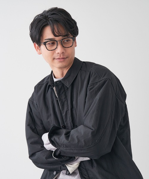 Zoff（ゾフ）の「ウェリントン型 めがね｜Zoff CLASSIC（メガネ・メンズ・ブラック/ブラック系その他/ブラウン・FREE）」の9枚目の写真
