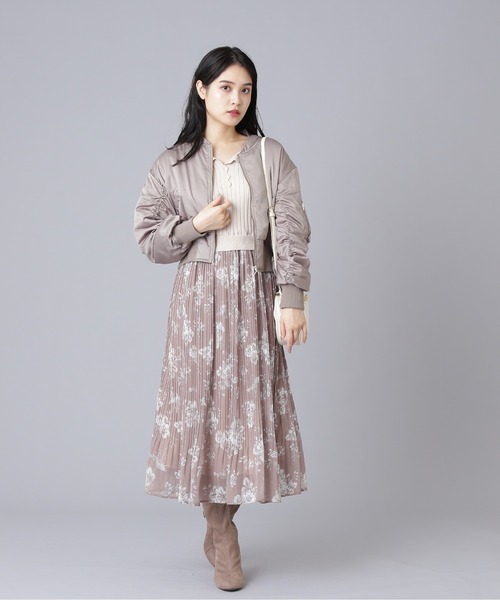 JILL by JILL STUART(ジルバイジルスチュアート)の「◇MA-1ブルゾン(MA-1・レディース・ベージュ/カーキ・SMALL/MEDIUM)」の14枚目の写真