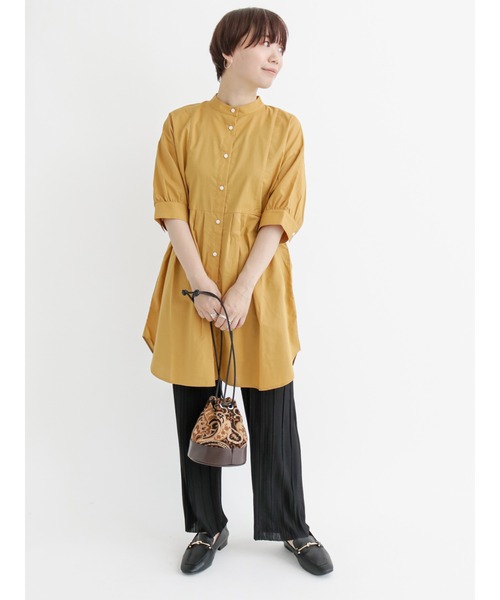 Lugnoncure（ルノンキュール）の「プリーツパンツ（その他パンツ・レディース・ブラック/ブラウン/イエロー・ﾌﾘ-）」の5枚目の写真