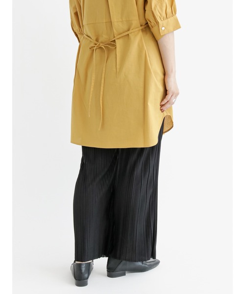 Lugnoncure（ルノンキュール）の「プリーツパンツ（その他パンツ・レディース・ブラック/ブラウン/イエロー・ﾌﾘ-）」の9枚目の写真