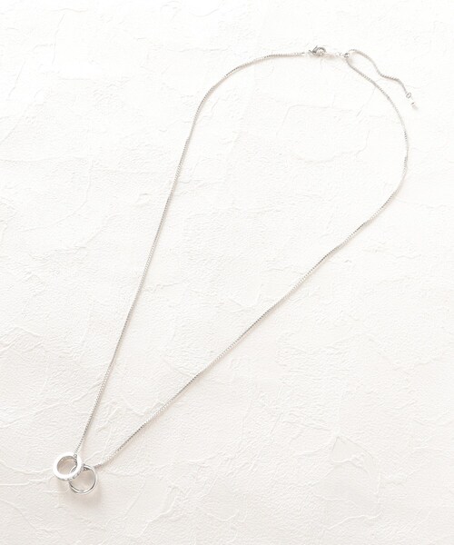 SHOO・LA・RUE(シューラルー)の「◆ミニリングスライダーネックレス(ネックレス・レディース・ゴールド/ブラック/シルバー・00)」の7枚目の写真