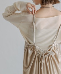 mystic | シアーニットプルオーバー【結婚式/オケージョンスタイル】(ニット/セーター)