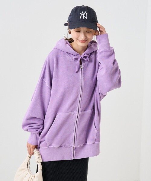 FREAK&#39;S STORE - Vintageピグメントスウェットジップパーカー FREAK'S STORE（フリークスストア）の「Vintageピグメント