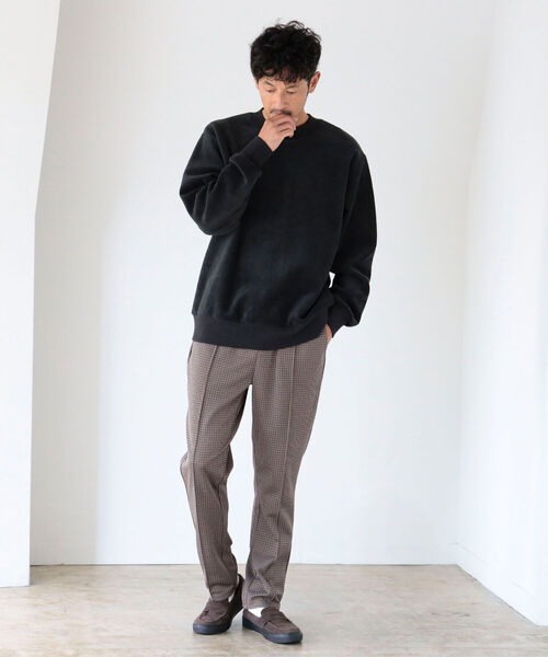 未使用品 ビーミングバイビームス チェック イージー スラックス パンツ B:MING by BEAMS - 未使用品 ビーミングバイビームス チェック