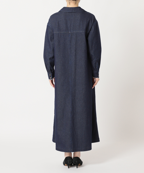 SLOBE IENA（スローブイエナ）の「デニムスキッパーワンピース