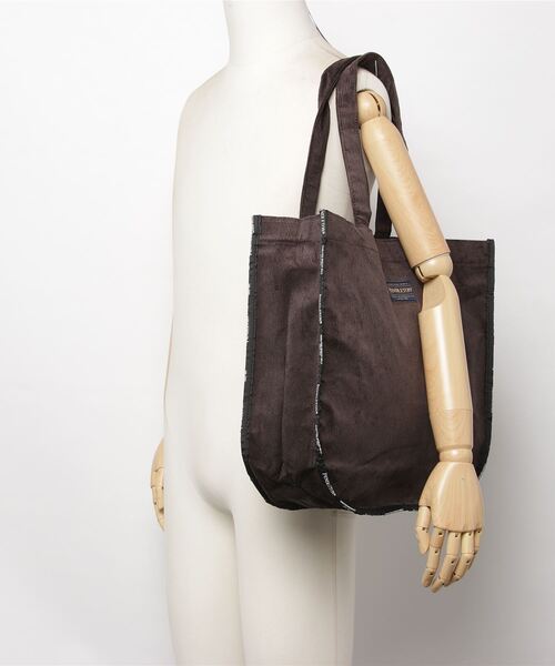 PENDLETON（ペンドルトン）の「ST:PENDLETON CORDUROY TOTEBAG　ペンドルトン　コーデュロイトートバッグ（トートバッグ・レディース・ダークブラウン/モカ/グレイッシュベージュ・FREE）」の9枚目の写真