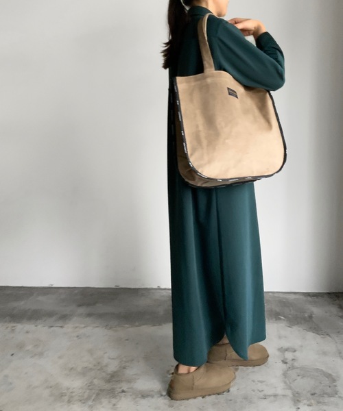 PENDLETON（ペンドルトン）の「ST:PENDLETON CORDUROY TOTEBAG　ペンドルトン　コーデュロイトートバッグ（トートバッグ・レディース・ダークブラウン/モカ/グレイッシュベージュ・FREE）」の10枚目の写真