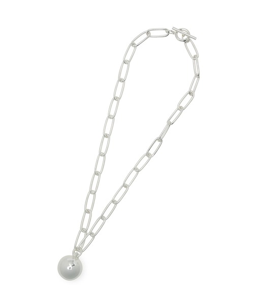 ADAM ET ROPE'（アダムエロペ）の「egg chain necklace（ネックレス・レディース・ゴールド/シルバー・FREE）」の3枚目の写真