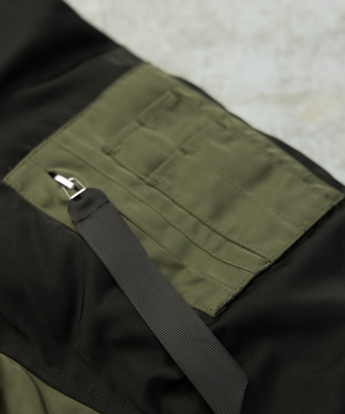 NYLAUS（ナイラス）の「パデット ルーズシルエット ビッグMA-1（MA-1・メンズ・カーキ/その他1/その他2/ブラック/ホワイト・L/M）」の22枚目の写真