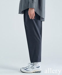 417 EDIFICE | "リラックス"【allery / アレリ―】ウールスラックス(スラックス)