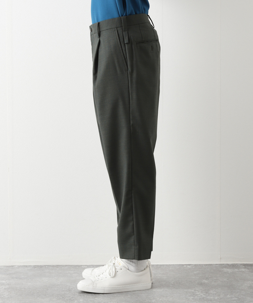 417 EDIFICE（フォーワンセブンエディフィス）の「"リラックス"【allery / アレリ―】ウールスラックス（スラックス・メンズ・ネイビー/カーキ/ブラックミックス・MEDIUM/LARGE/SMALL）」の21枚目の写真