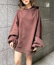 ビッグドルマン2wayパーカーワンピース