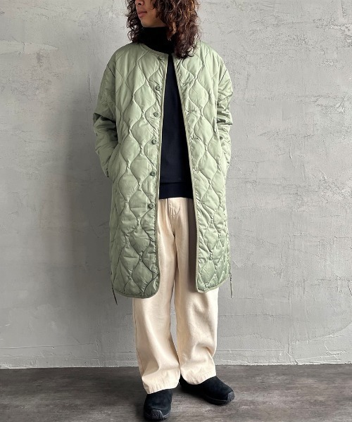 セール】【WEB限定】[TAION/タイオン] MILITARY クルーネック