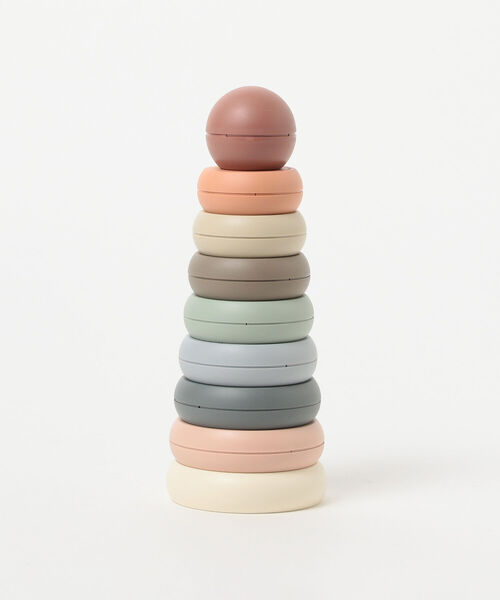 こども ビームス（コドモビームス）の「mushie / リングタワー（おもちゃ・キッズ・その他・ONE SIZE）」の2枚目の写真