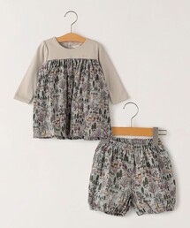 SHIPS（シップス）の「SHIPS KIDS:コーデュロイ フラワー セット ロンパース（ロンパース・キッズ）」