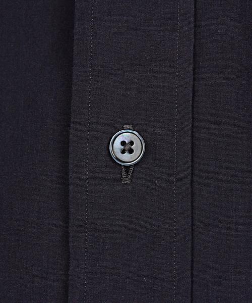 COMOLI（コモリ）の「COMOLI（コモリ） BAND/C シャツ（シャツ/ブラウス・メンズ・オリーブ/ネイビー・2/3）」の11枚目の写真