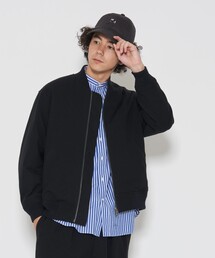 【UNISEX】2wayストレッチ MA-1ブルゾン