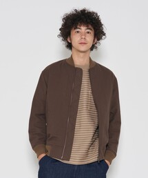 J.PRESS YORK STREET | 【UNISEX】2wayストレッチ MA-1ブルゾン(ブルゾン)