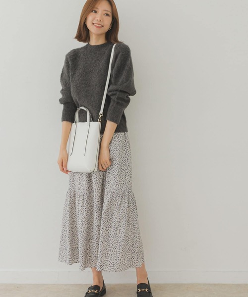 RODE SKO（ロデスコ）の「ミドルショルダートートバッグ（ショルダーバッグ・レディース・シルバー/ブラック/ホワイト/ミント・ONE）」の17枚目の写真