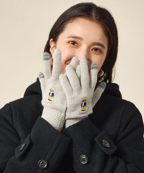 【別注】＜INFIELDERDESIGN＞BEARグローブ手袋-タッチパネル対応-