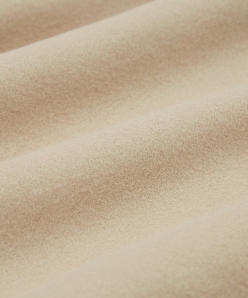 improves（インプローブス）の「【improves】メルトン オーバーコート（ステンカラーコート・メンズ・ブラック/オリーブ/グレイッシュベージュ・MEDIUM/LARGE）」の14枚目の写真