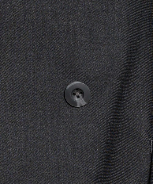 KUUUPY（クーピー）の「Oversized Double Tailored Jacket - オーバサイズダブルテーラードジャケット（テーラードジャケット・メンズ・チャコールグレー/グレー/ダークブラウン・SMALL/LARGE/MEDIUM）」の11枚目の写真