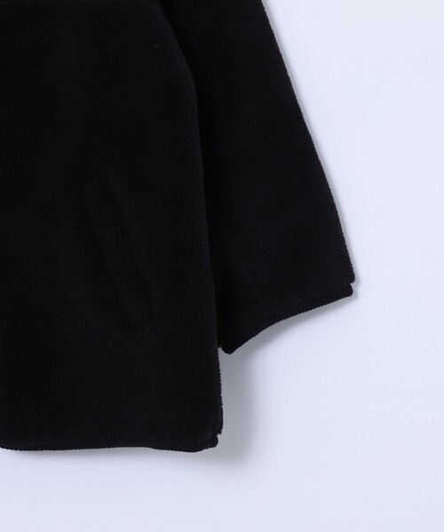 coen（コーエン）の「[撥水］ボア×キルティングリバーシブルコート（ブルゾン・キッズ・ブラック/ブラウン・150/140/110/120/100/130）」の9枚目の写真