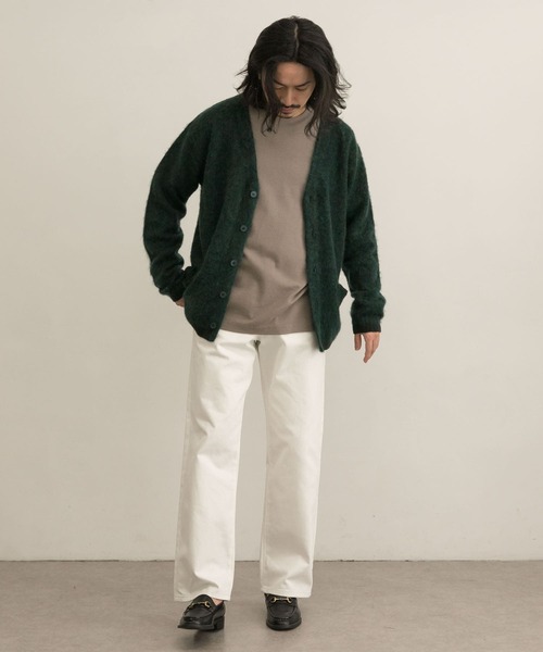 URBAN RESEARCH（アーバンリサーチ）の「モヘヤカーディガン（カーディガン/ボレロ・メンズ・グレー/ブラック/グリーン/オレンジ・MEDIUM/LARGE）」の20枚目の写真