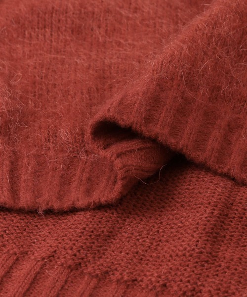 URBAN RESEARCH（アーバンリサーチ）の「モヘヤカーディガン（カーディガン/ボレロ・メンズ・グレー/ブラック/グリーン/オレンジ・MEDIUM/LARGE）」の6枚目の写真