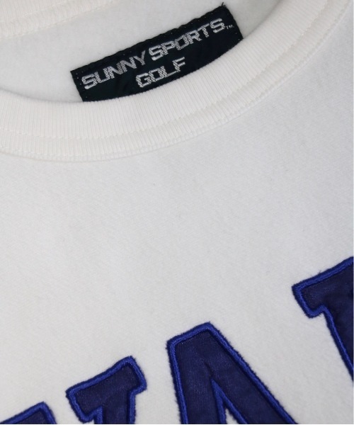 SUNNY SPORTS(サニースポーツ)の「SUNNY SPORTS GOLF/サニースポーツゴルフ HANDSOME DAN BIGGEST CREWハンサムダンビッゲストクルースウェットユニセックス(スウェット・メンズ・ホワイト/ライトグレー/グレー系・MEDIUM/LARGE/SMALL/X-LARGE)」の6枚目の写真