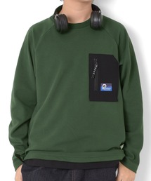 PEN FIELD | 【Penfield】マイクロフリース・ラグランプルオーバー(スウェット)