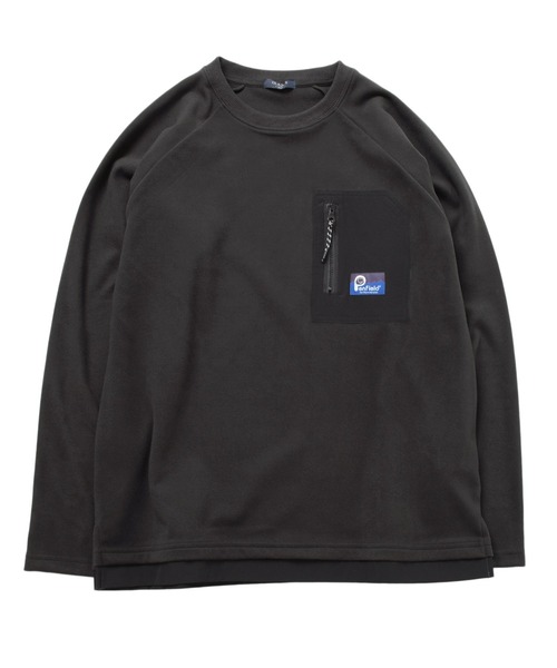 PEN FIELD（ペンフィールド）の「【Penfield】マイクロフリース・ラグランプルオーバー（スウェット・キッズ・チャコールグレー/イエロー/カーキ/グレー・150cm/170cm/160cm/140cm）」の14枚目の写真