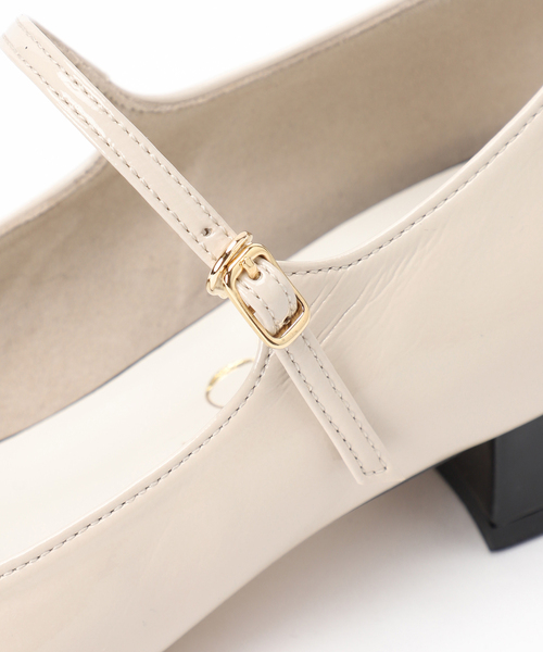 LE TALON（ルタロン）の「《追加2》3cmスクエアコンビメリージェーン（パンプス・レディース・オートミール/モスグリーン・22.5cm/23cm/23.5cm/24cm/25.5cm/21.5/21/24.5cm/25cm/22cm）」の19枚目の写真