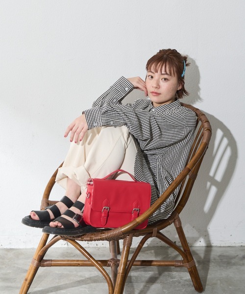 MERLOT（メルロー）の「ceriseアソートビッグシャツ（シャツ/ブラウス・レディース・イエロー/ブラック/ブルー・FREE）」の16枚目の写真