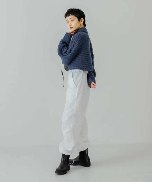 KBF（ケイビーエフ）の「コーティングワークパンツ（その他パンツ・レディース・ホワイト/カーキ・ONE）」の17枚目の写真